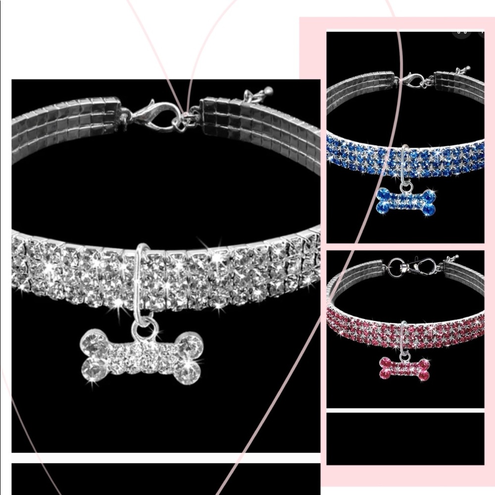 3 pet necklaces